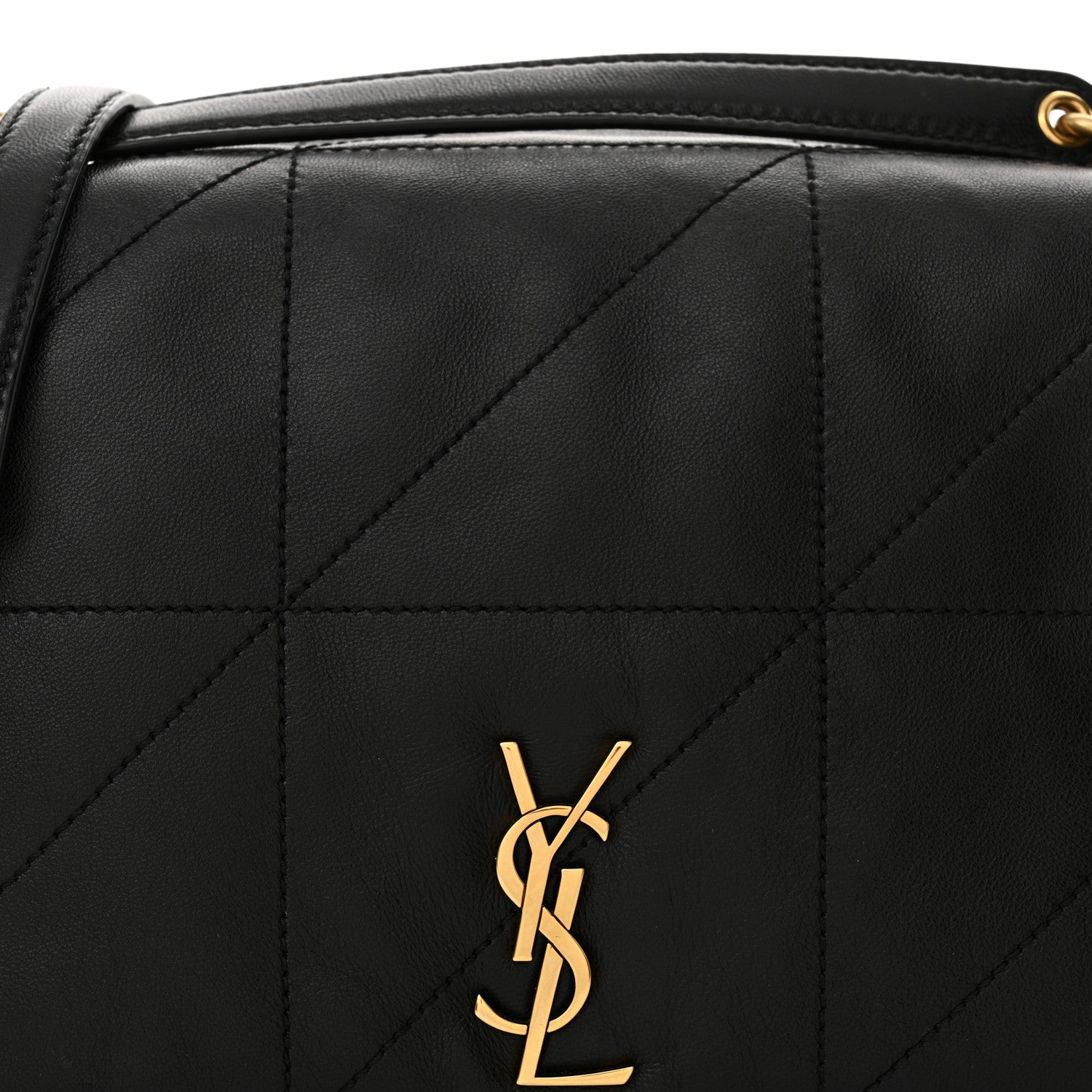 Saint Laurent Lambskin Matelasse Monogram Small Jamie 4.3 Black 8 of 10