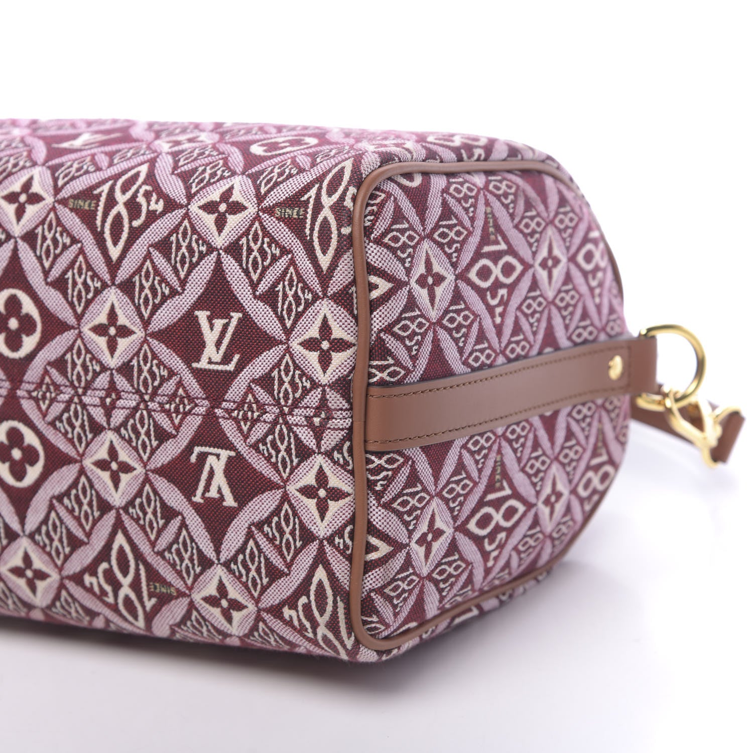 Louis Vuitton Jacquard Since 1854 Speedy Bandouliere 25 Bordeaux 8 of 8