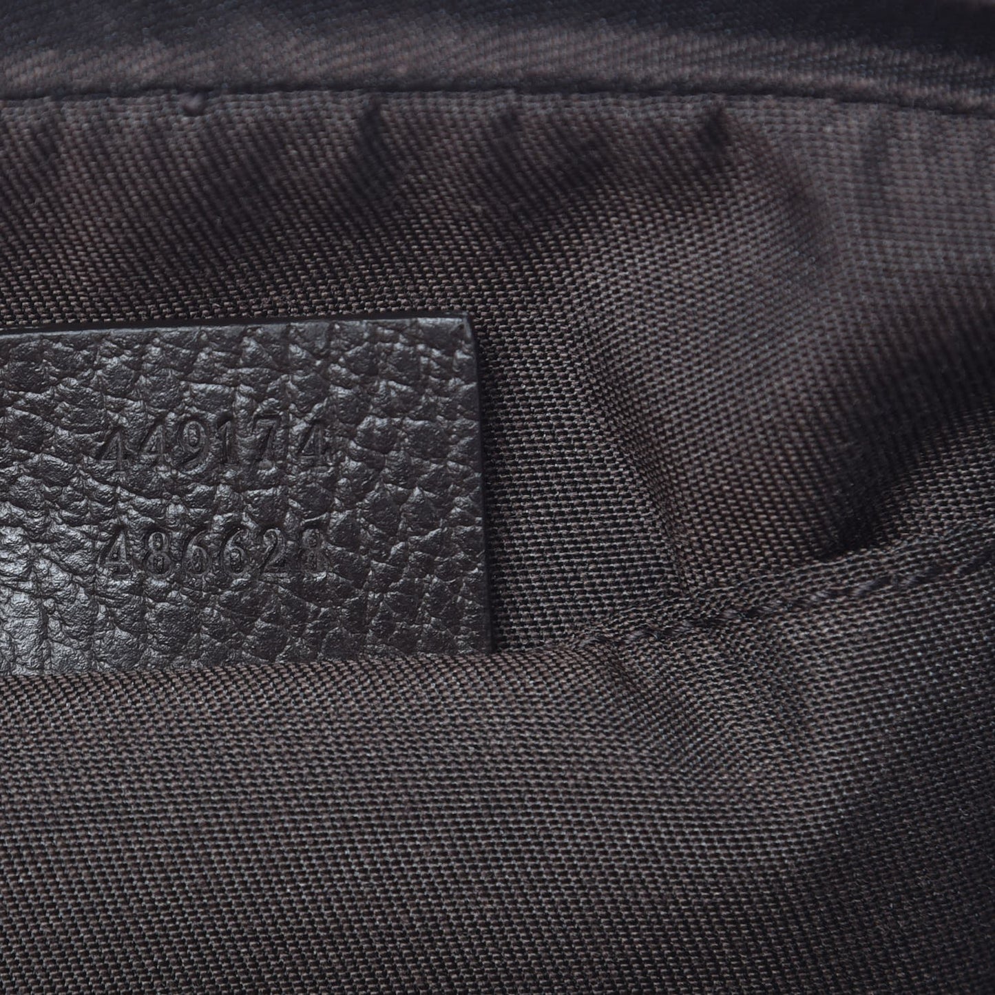 Monogram Belt Bag Dark Brown