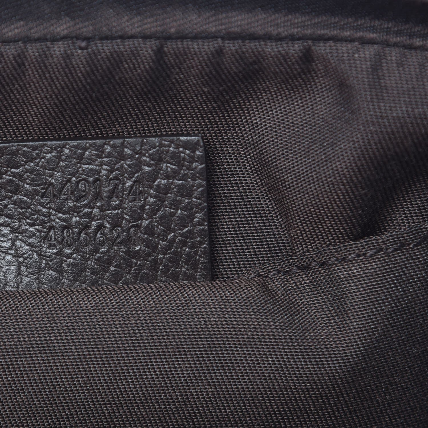Gucci Monogram Belt Bag Dark Brown 7 of 8