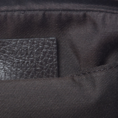 Gucci Monogram Belt Bag Dark Brown 7 of 8