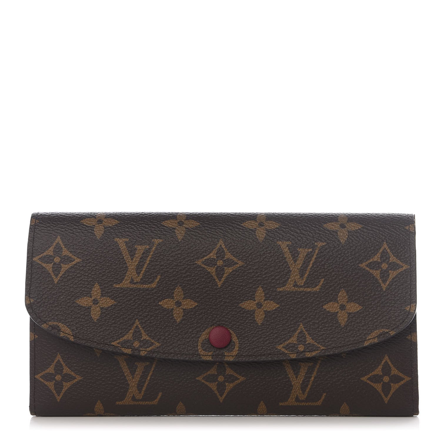 Louis Vuitton Monogram Emilie Wallet Fuchsia 1 of 8