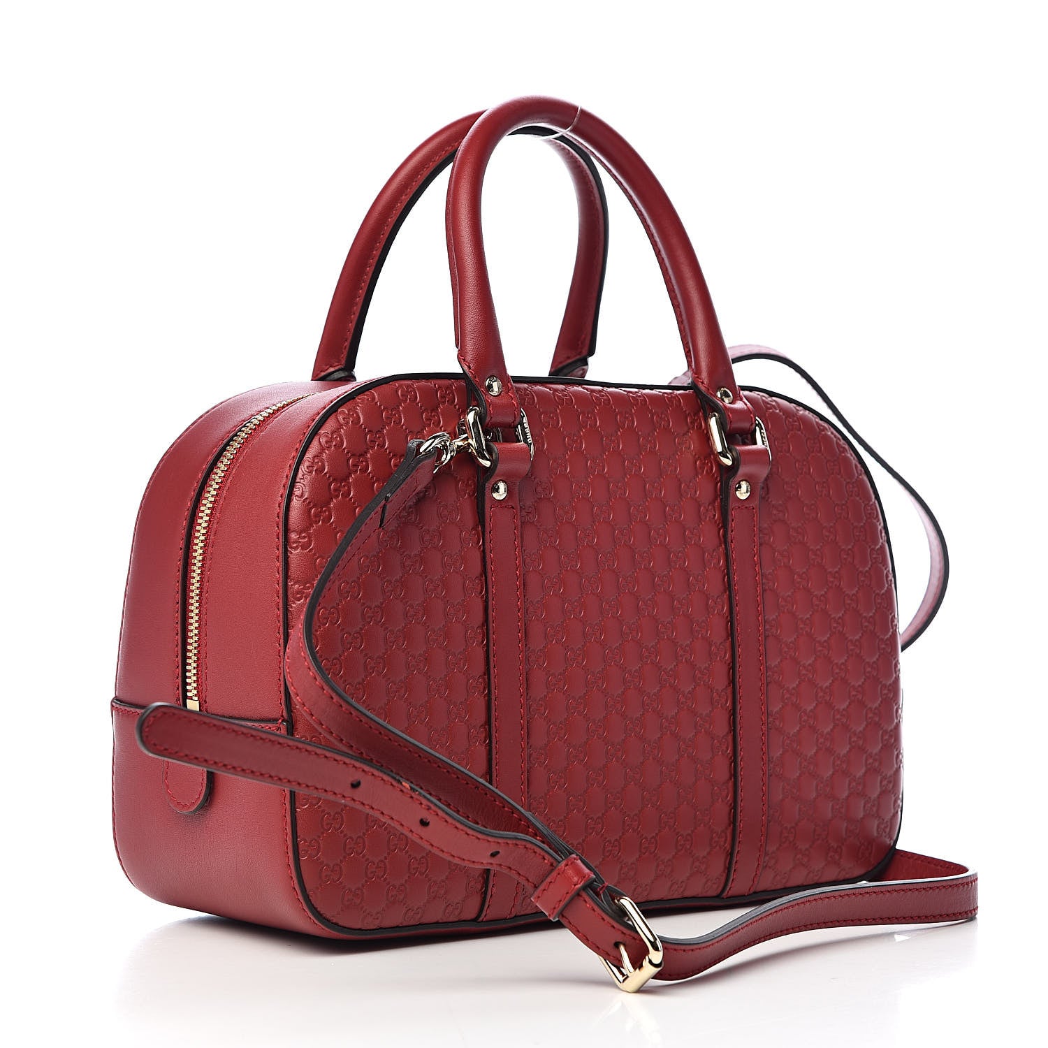 Gucci Soft Microguccissima Medium Crossbody Bag Rosso 3 of 11