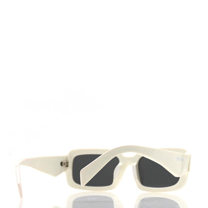 Prada Acetate Symbole Sunglasses SPR 17K White 4 of 8