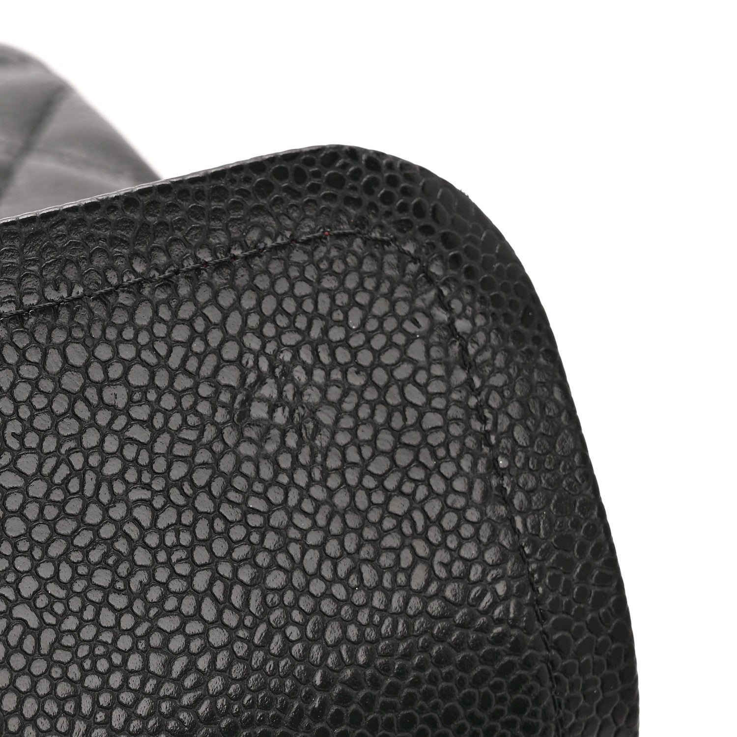 Chanel Caviar Quilted Medium Double Flap Black 12 of 13