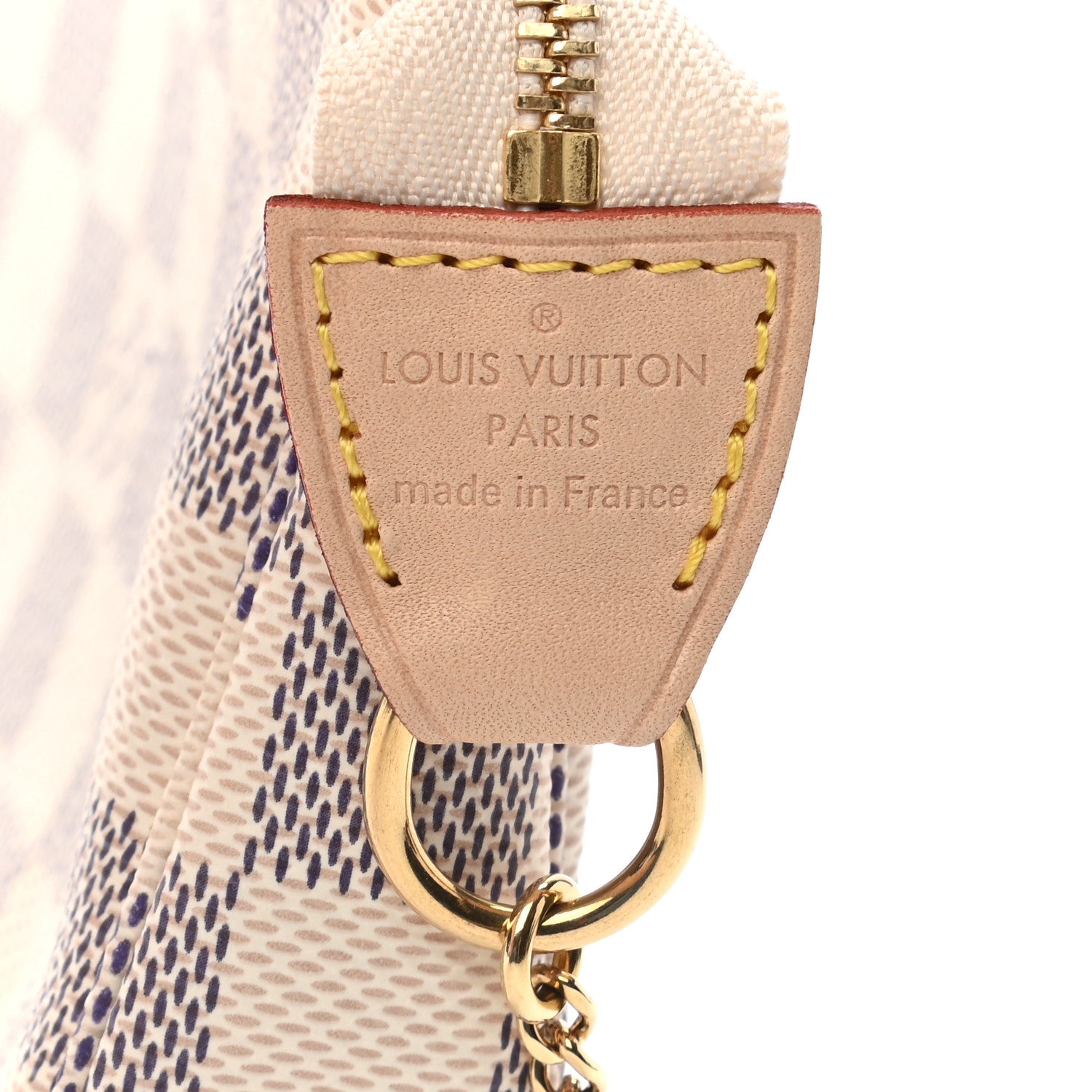 Louis Vuitton Damier Azur Mini Pochette Accessories 6 of 7