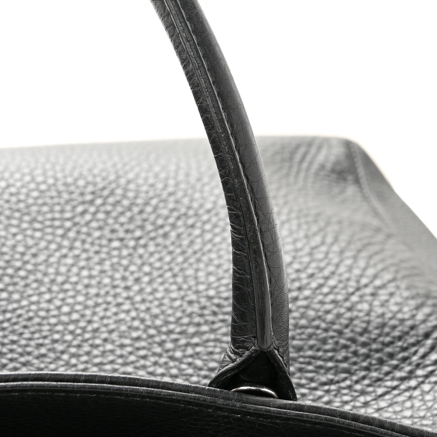 Chanel Deerskin Cerf Executive Shopper Tote Black 10 of 14