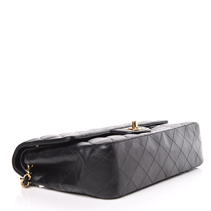 Chanel Lambskin Quilted Medium Double Flap Black 4 of 11