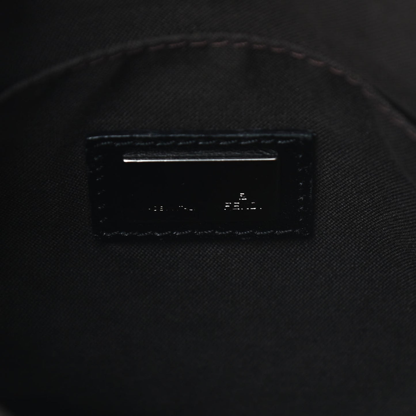 Zucchino Vitello Small Crossbody Black