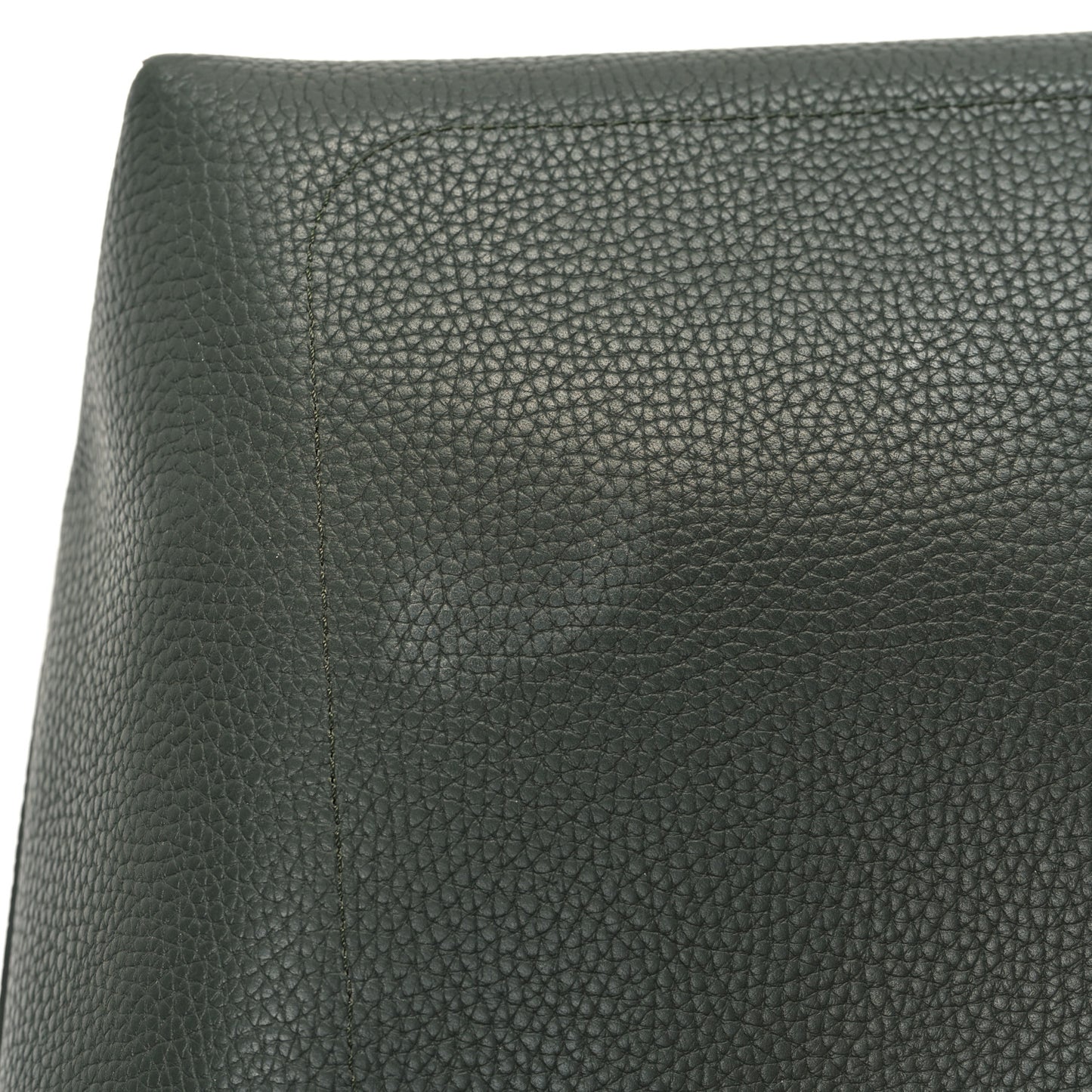 Pebbled Calfskin Mini Everyday Cabas Seaweed