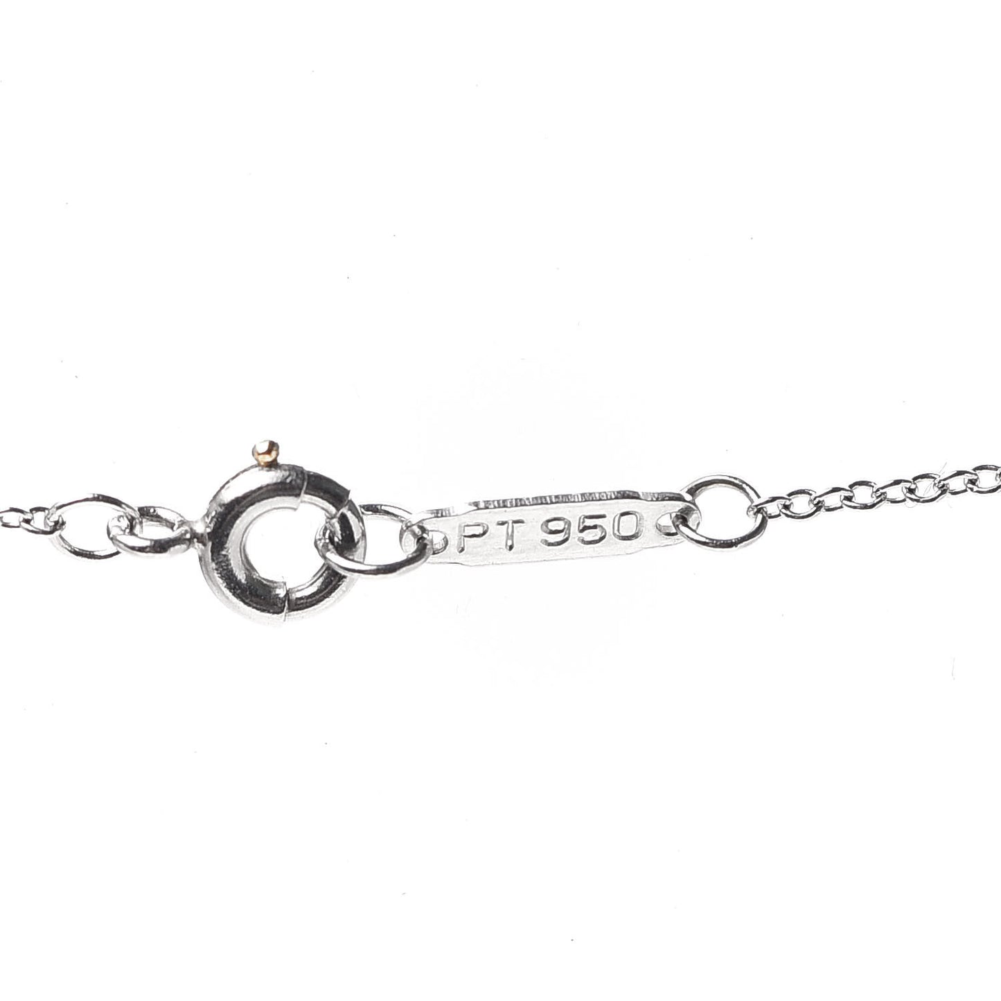 Platinum Diamond Pink Sapphire Bubble Pendant Necklace