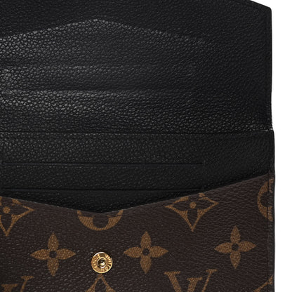 Louis Vuitton Monogram Pallas Compact Wallet Black 12 of 13