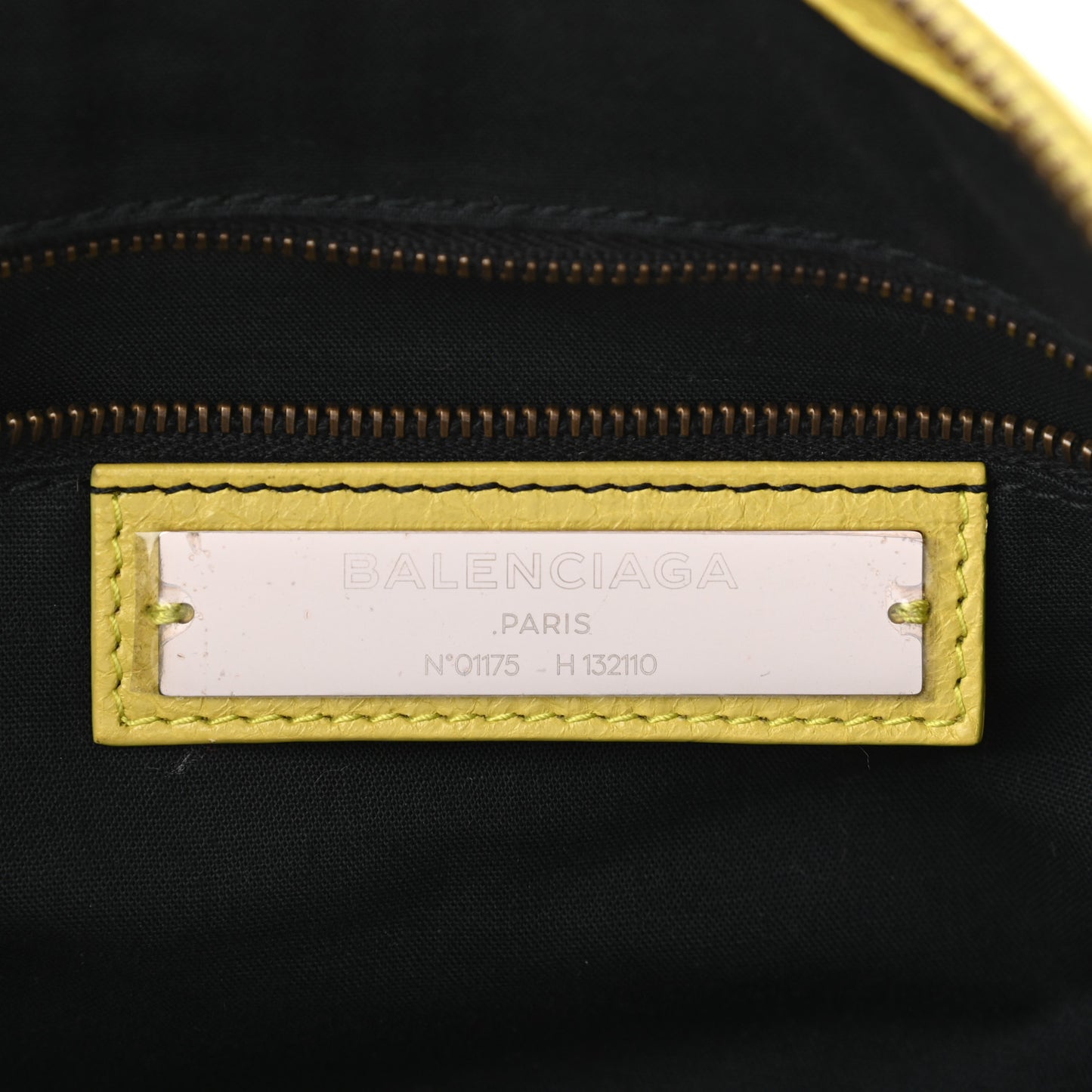 Agneau Classic Hardware Work Jaune Poussin