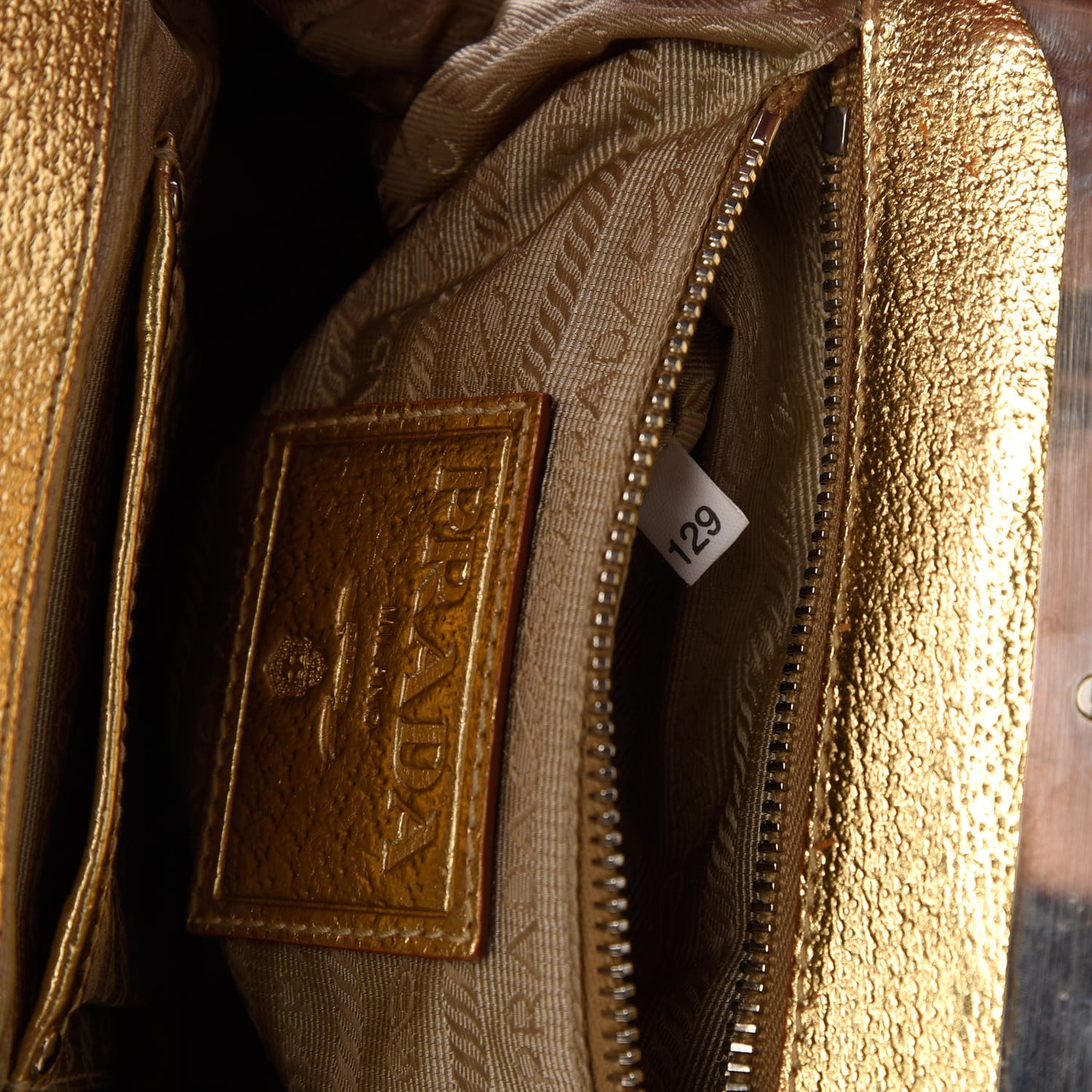 Paglia Cinghiale Frame Satchel Naturale Oro