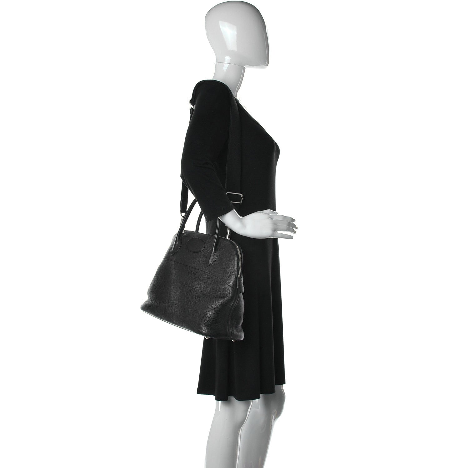 Hermes Togo Bolide 35 Black 2 of 14