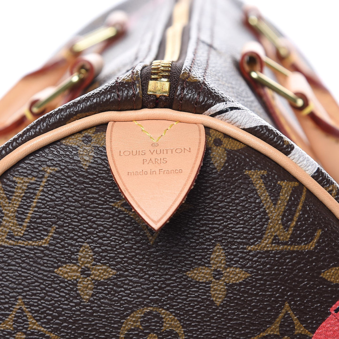 Monogram Bay Speedy 30 Rose Ballerine Poppy