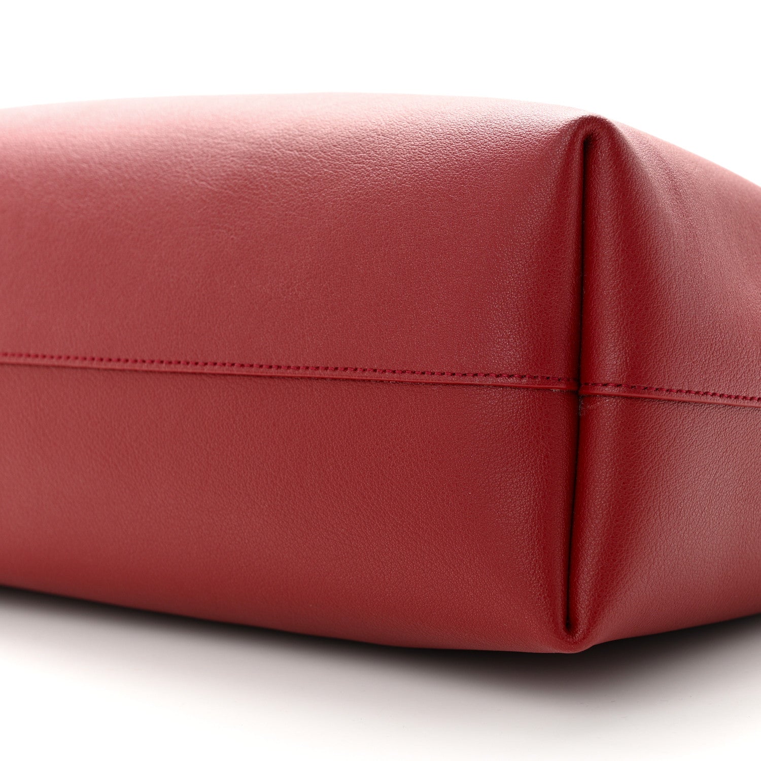 Saint Laurent Calfskin Large Shopping Tote Opyum Red 10 of 10