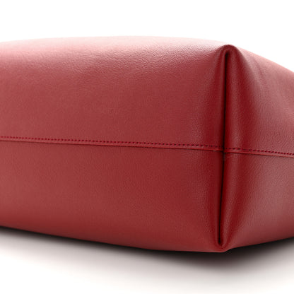 Saint Laurent Calfskin Large Shopping Tote Opyum Red 10 of 10