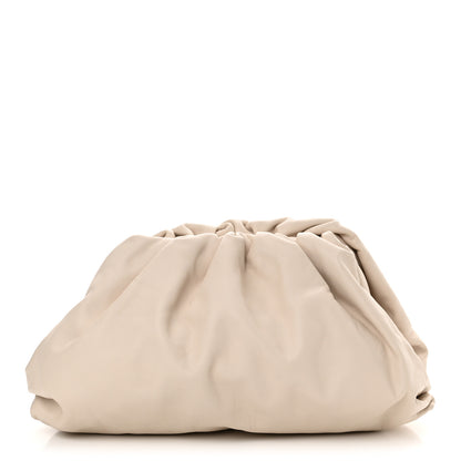 Bottega Veneta Smooth Butter Calf The Pouch Oversized Clutch Plaster 1 of 10