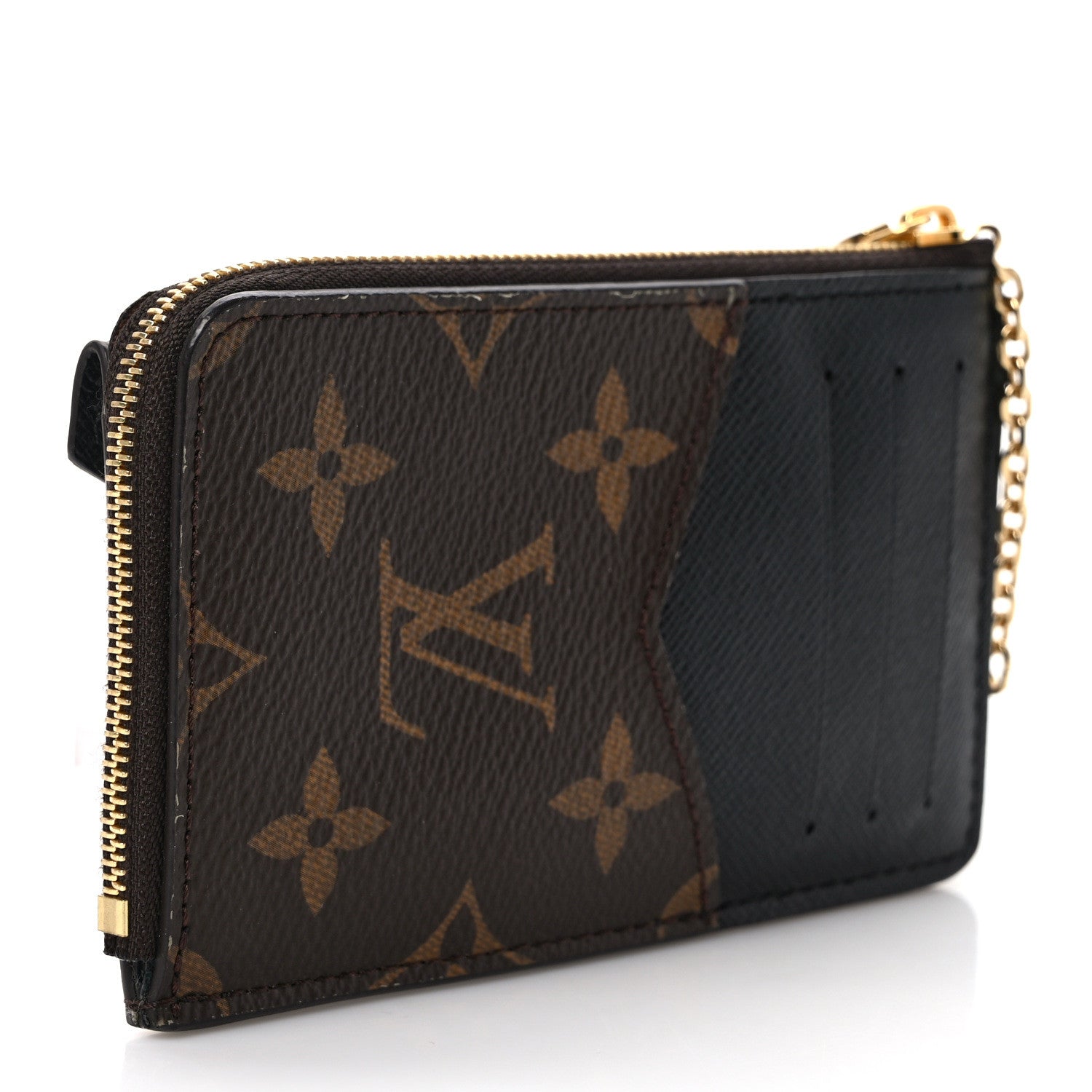 Louis Vuitton Monogram Recto Verso Card Holder Black 3 of 6
