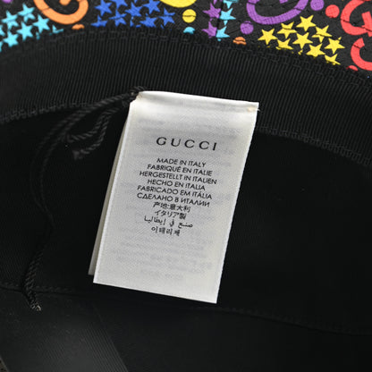 Gucci GG Supreme Monogram Psychedelic Fedora Hat S Multicolor 8 of 9