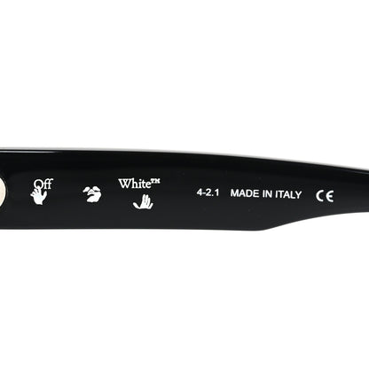 Off-White Acetate Square Sunglasses OERI008 Black 5 of 6