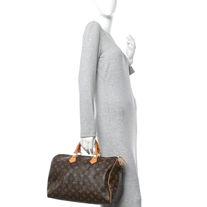 Louis Vuitton Monogram Speedy 35 2 of 11