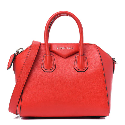 Givenchy Sugar Goatskin Mini Antigona Pop Red 1 of 5