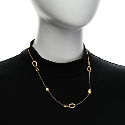 Marco Bicego 18K Yellow Gold Station Necklace 2 of 4