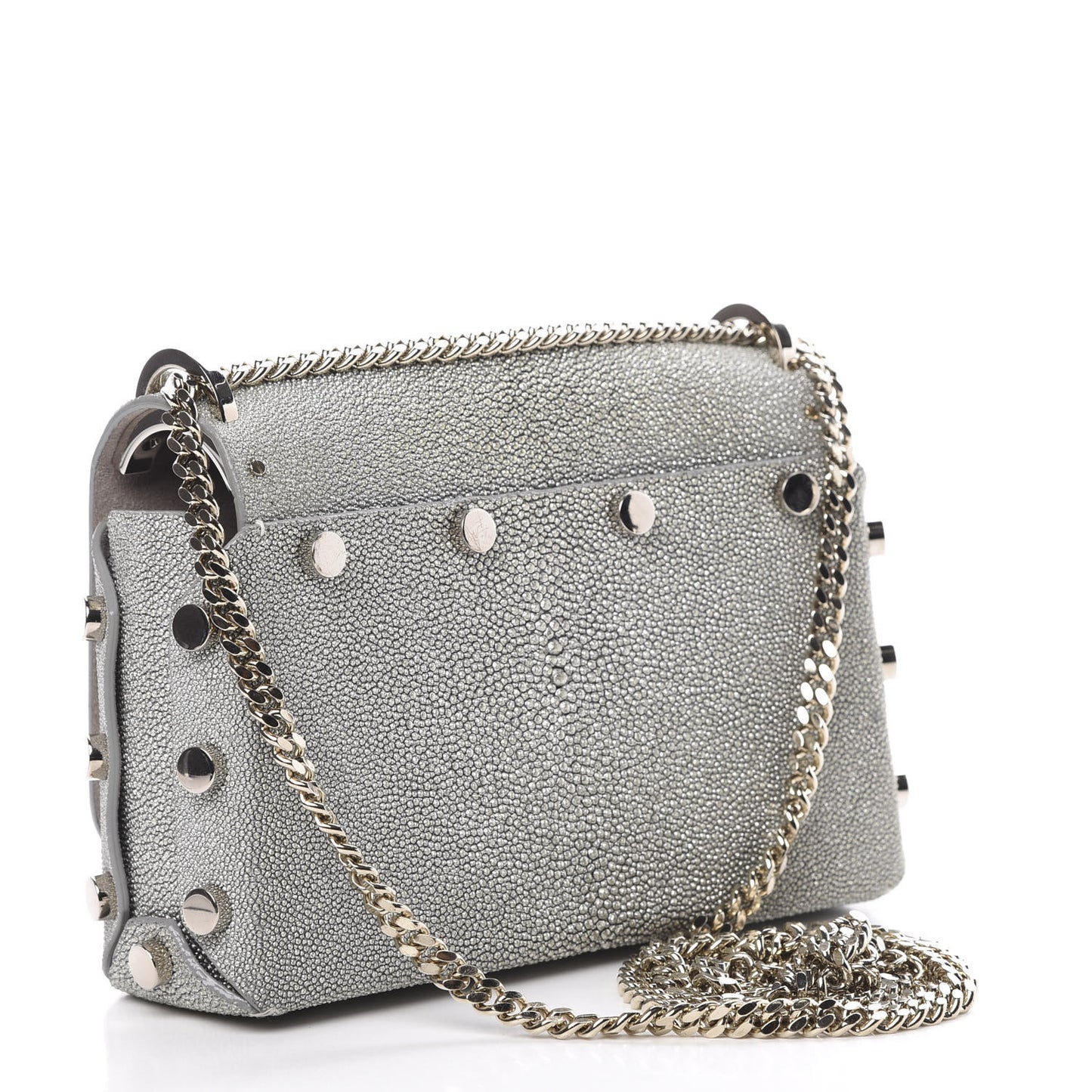 Stingray Petite Lockett Shoulder Bag Silver