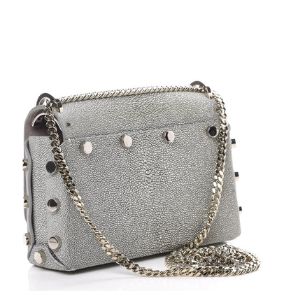 Jimmy Choo Stingray Petite Lockett Shoulder Bag Silver 3 of 9