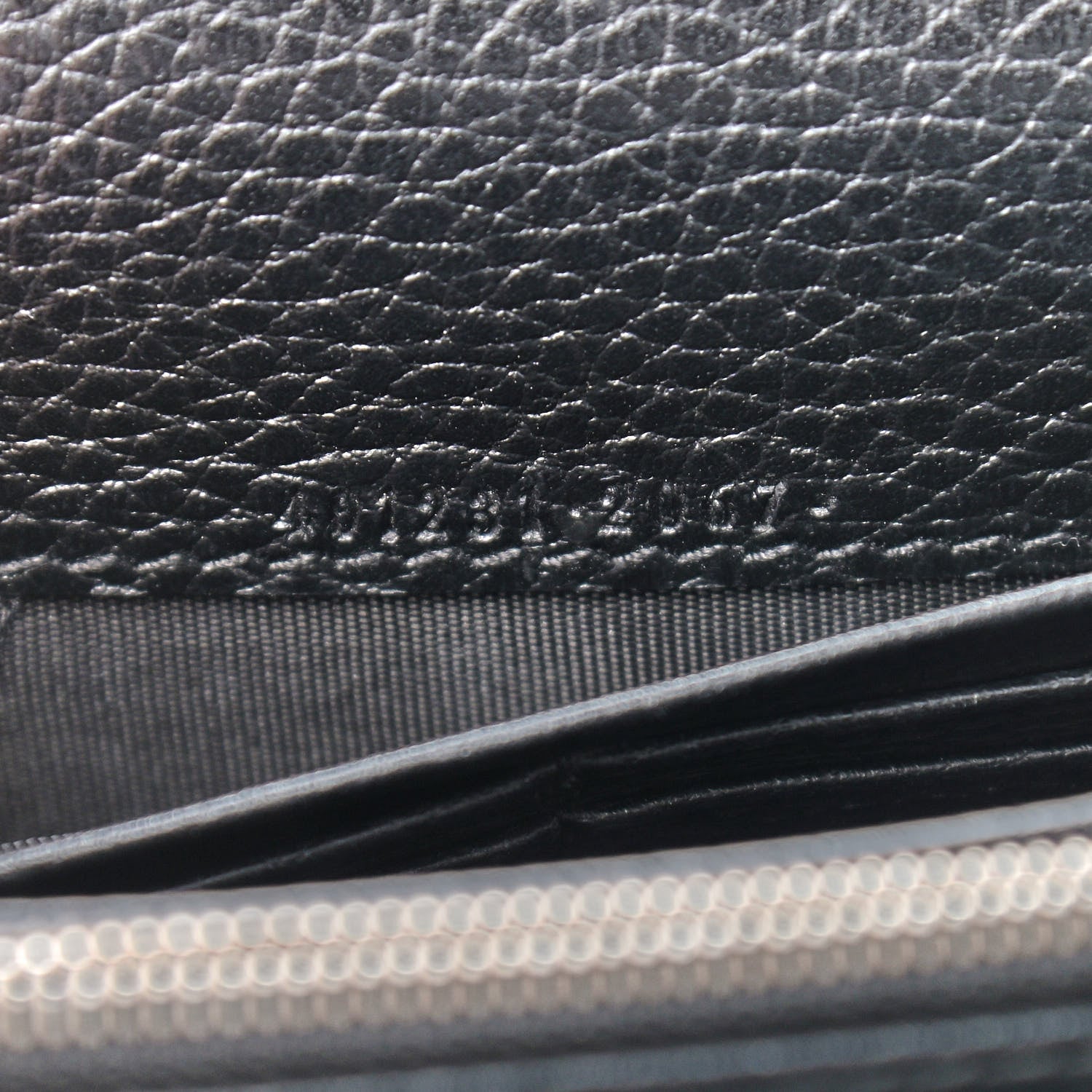 Gucci Calfskin Mini Dionysus Chain Wallet Black 7 of 14