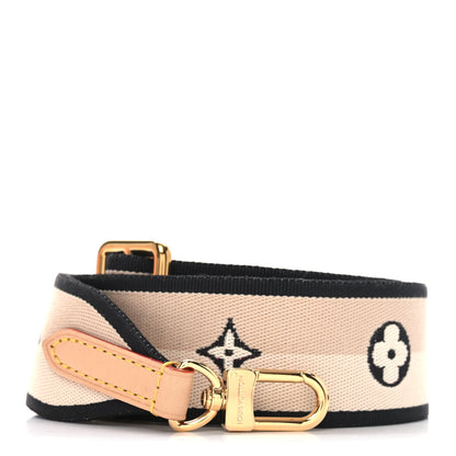 Louis Vuitton Jacquard Speedy Bandouliere 20 Shoulder Strap Black 1 of 3