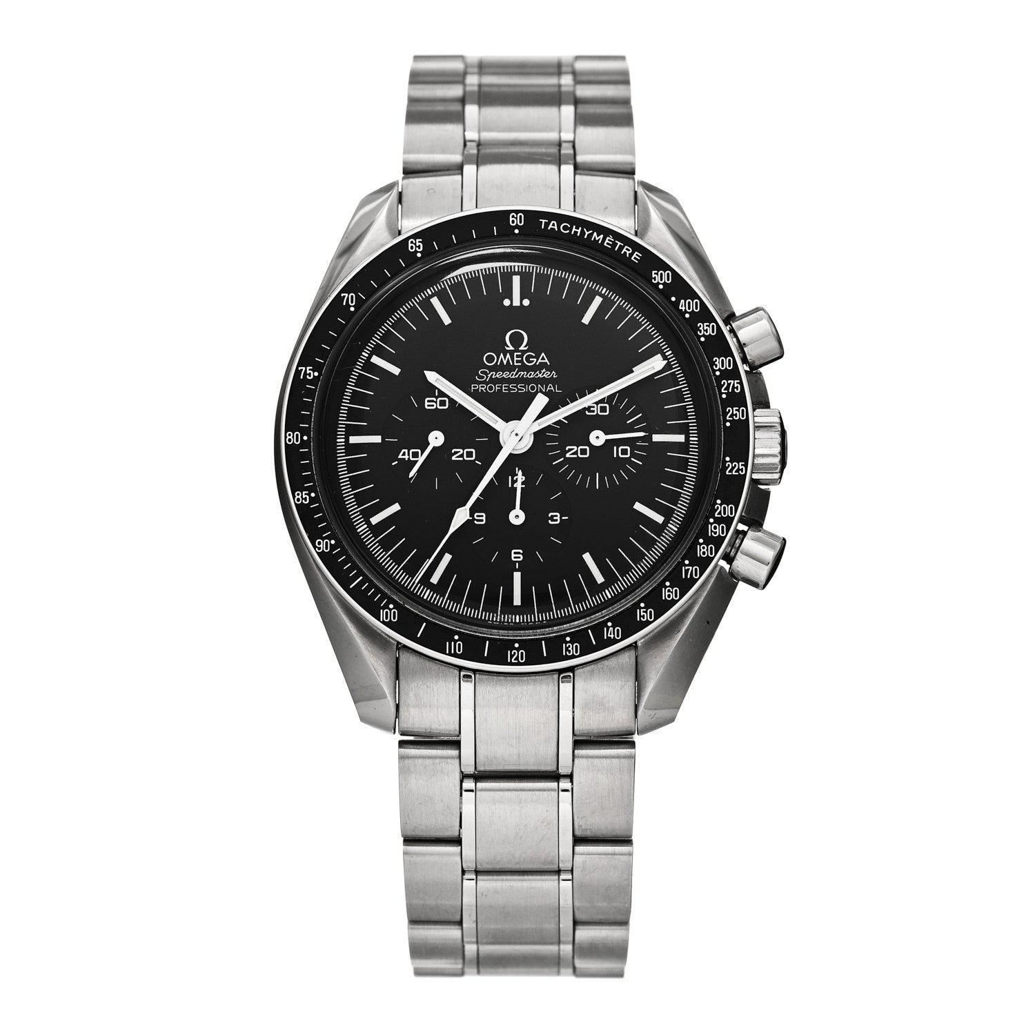 Omega Stainless Steel 42mm Speedmaster Moonwatch Professional Chronograph Manual Winding Watch Black 311.30.42.30.01.005 1 of 5