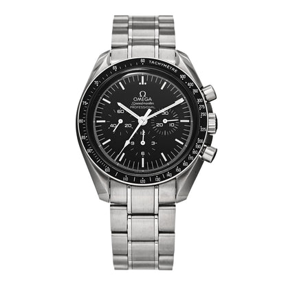 Omega Stainless Steel 42mm Speedmaster Moonwatch Professional Chronograph Manual Winding Watch Black 311.30.42.30.01.005 1 of 5
