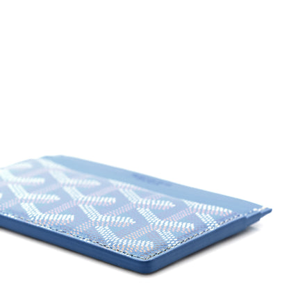 Goyard Goyardine Saint Sulpice Card Holder Sky Blue 8 of 9