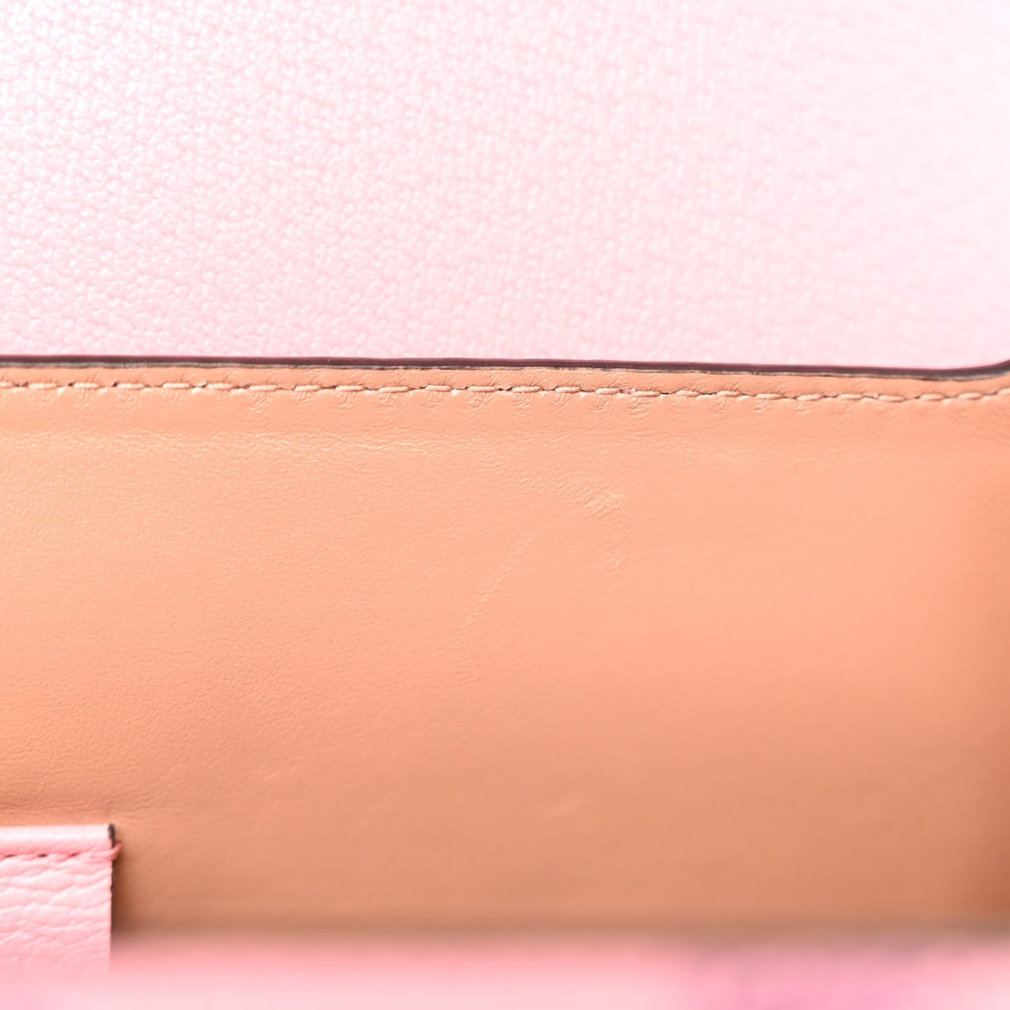 Textured Dollar Calfskin Berry Print Small Padlock Bamboo Shoulder Bag Pink Purple