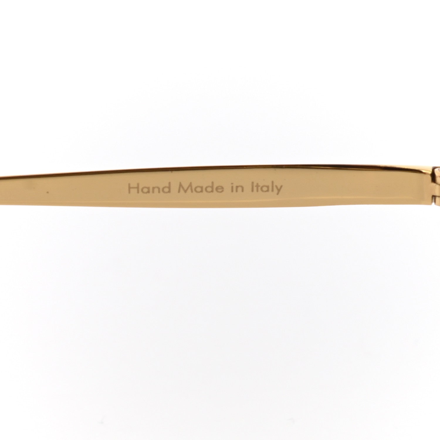 Louis Vuitton Metal Mimosa Sunglasses Z0378U Gold 5 of 8