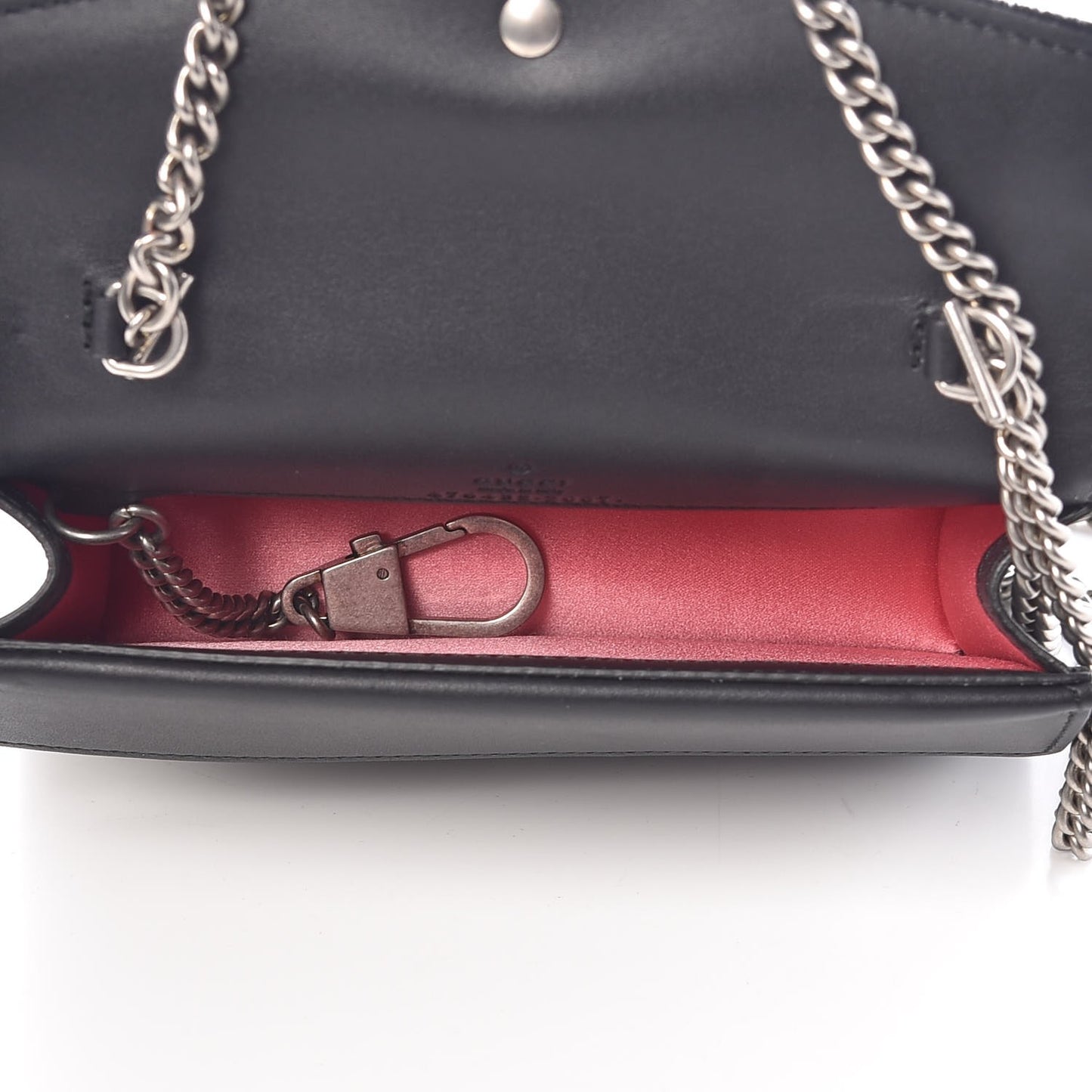 Velvet Crystal Super Mini Dionysus Shoulder Bag Black