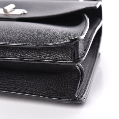 Proenza Schouler Pebbled Calfskin Small Hava Top Handle Bag Black 6 of 11