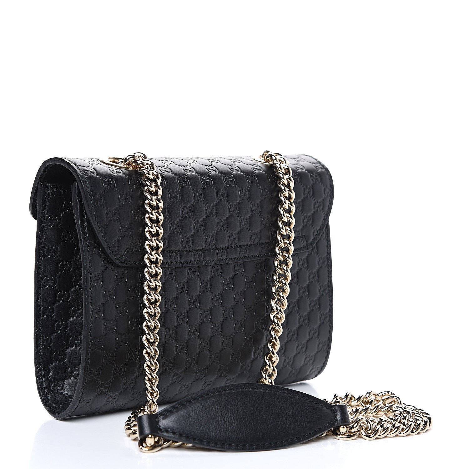 Gucci Microguccissima Mini Emily Shoulder Bag Black 2 of 10