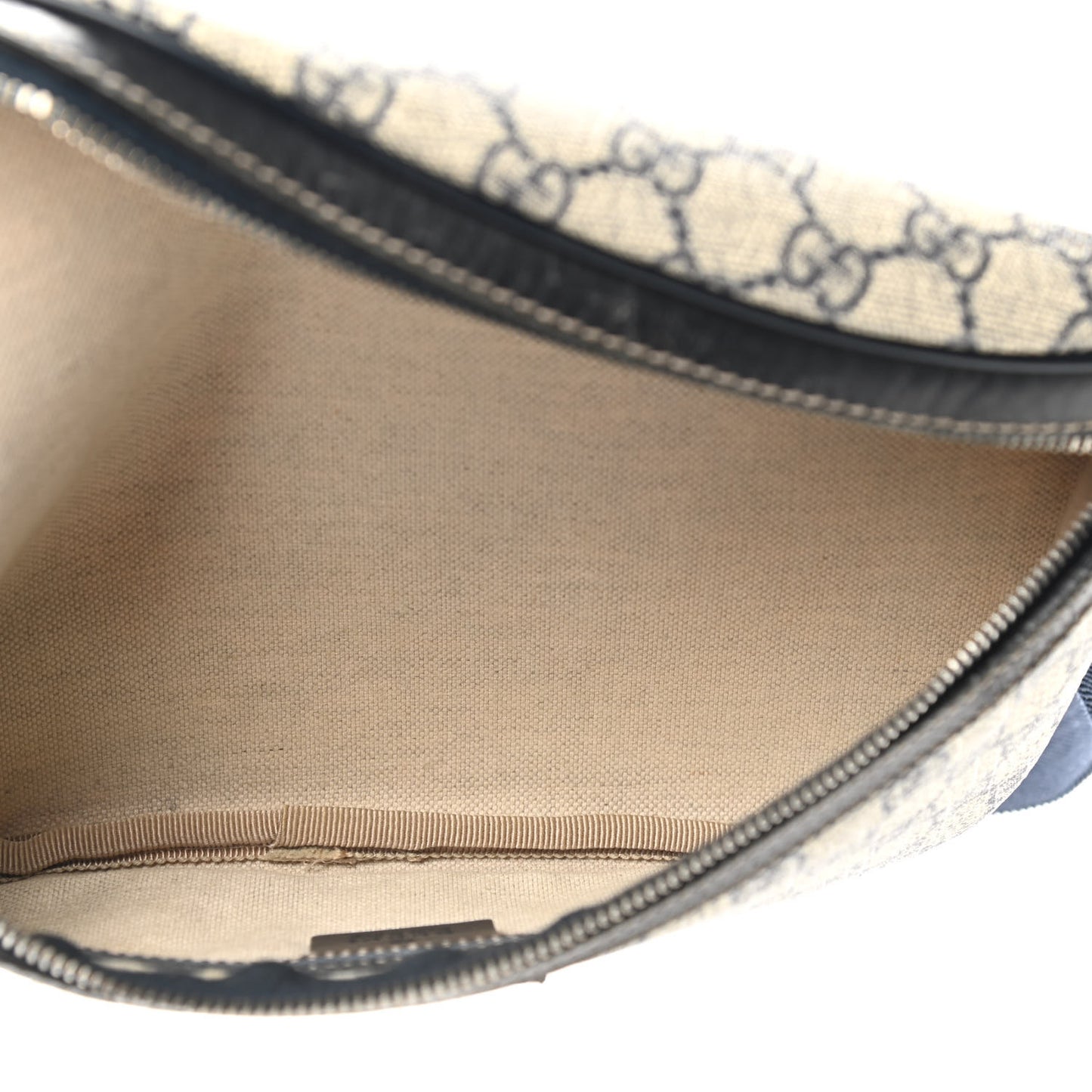 GG Supreme Monogram Belt Bag Navy