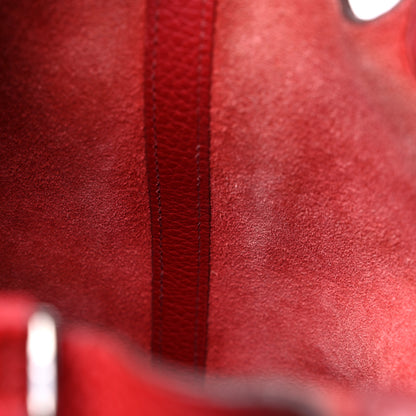 Hermes Taurillon Clemence Picotin Lock 18 PM Rouge Casaque 14 of 17