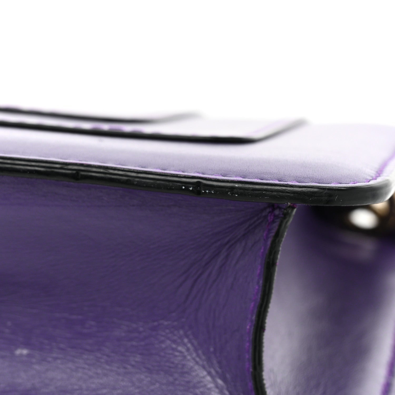 Bulgari Calfskin Serpenti Forever Crossbody Bag Amethyst 12 of 12