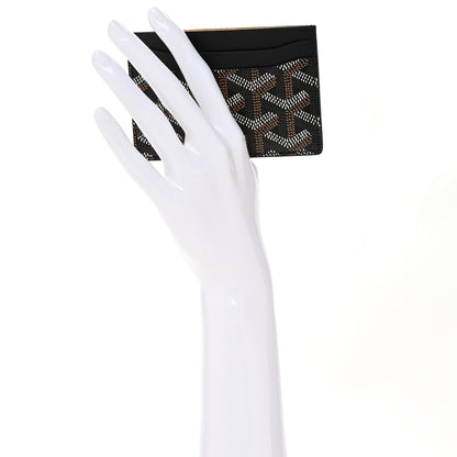 Goyard Goyardine Saint Sulpice Card Holder Black 2 of 8