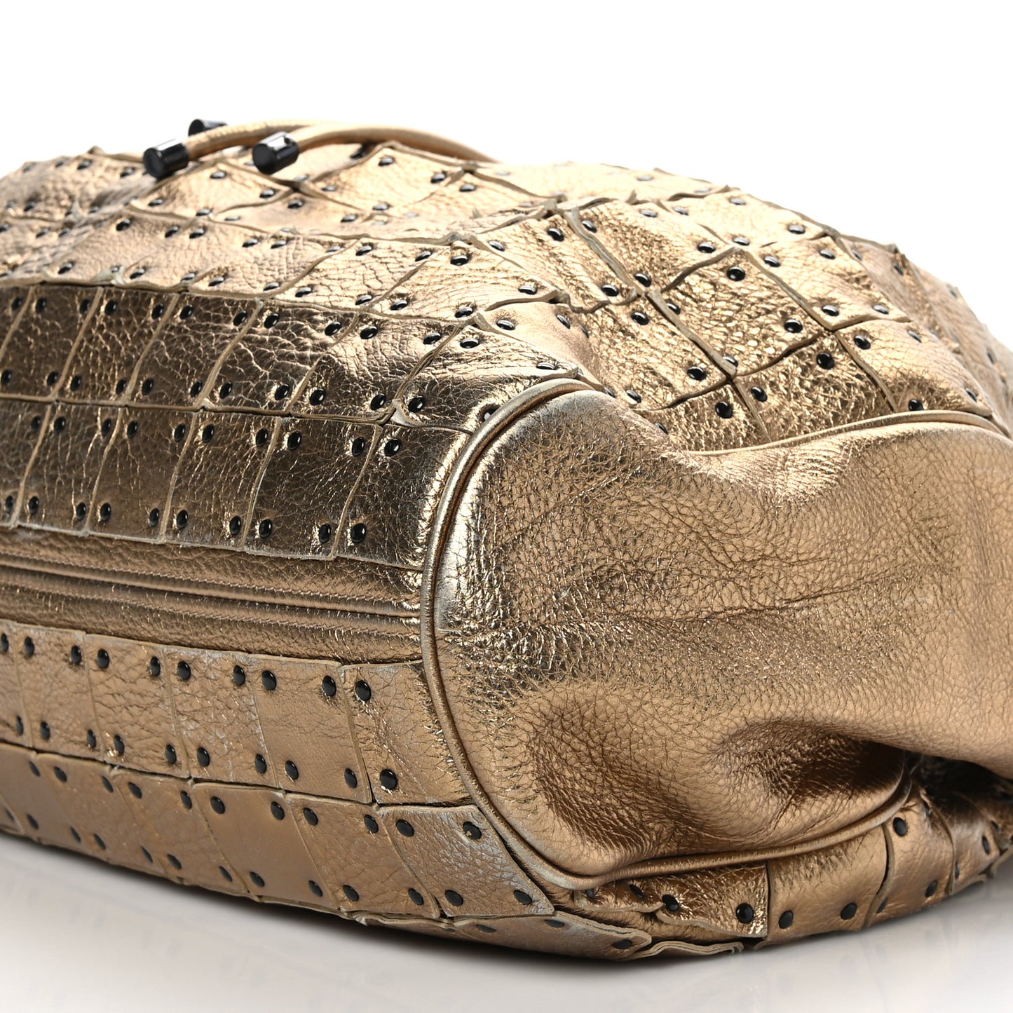 Prorsum Calfskin Large Studded Warrior Gold