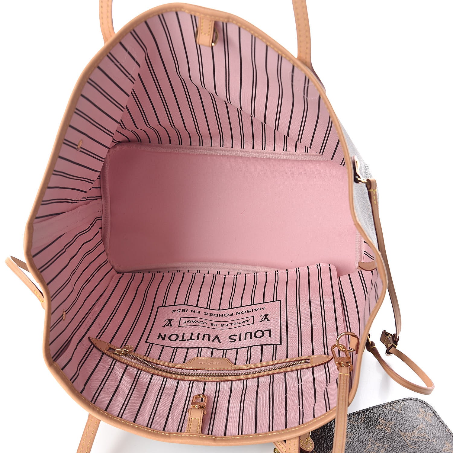 Louis Vuitton Monogram Neo Neverfull MM Rose Ballerine 5 of 10