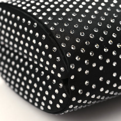 Jimmy Choo Satin Crystal Karlie Clutch Black 8 of 10