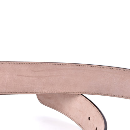 Gucci GG Supreme Monogram Selleria Calfskin Interlocking G 40mm Belt 80 32 Beige Ebony Cocoa 7 of 7