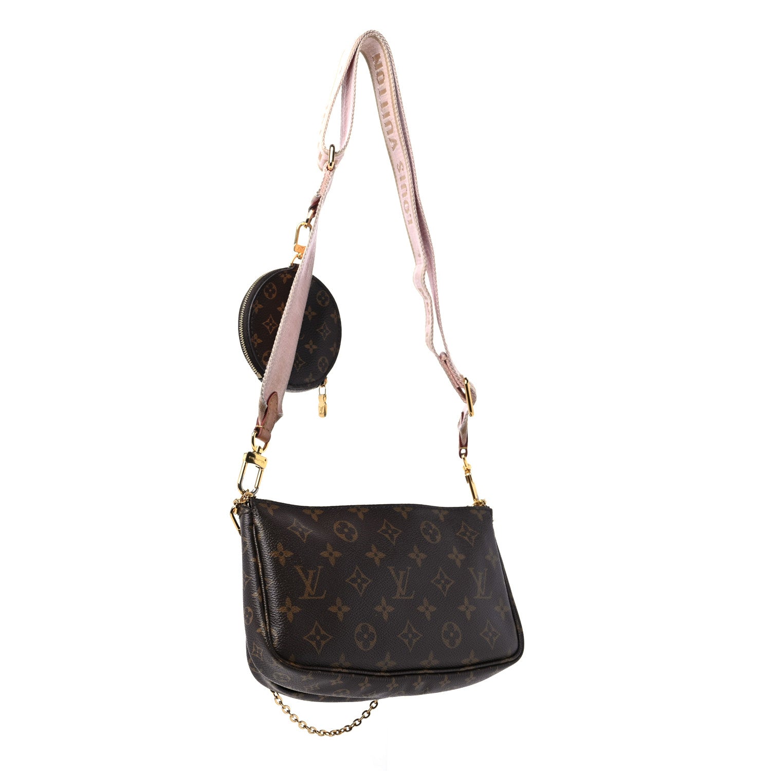 Louis Vuitton Monogram Multi Pochette Accessories Rose Clair 3 of 21